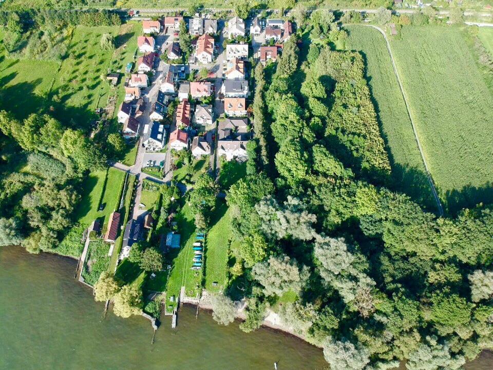 Ferien-Apartment Eisvogel Im Naturschutzgebiet Mit Privatstrand Friedrichshafen Exterior photo